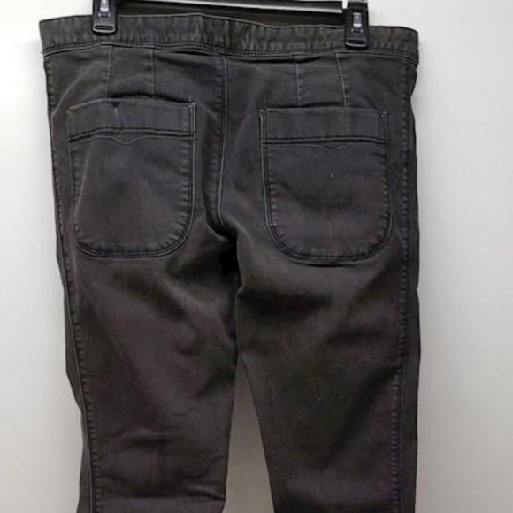 Women's Free People Black Flare Leg Jeans Size 30 - Picture 3 of 7